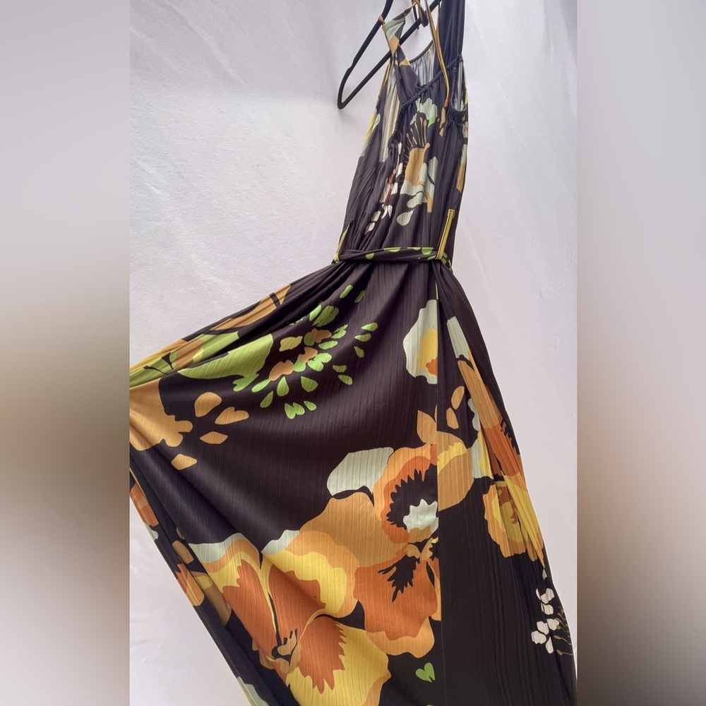 Silky, dramatic Suzanne Betro summer maxi